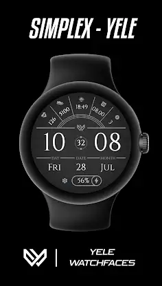 Simplex - YELE | watch face screenshot 2