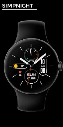 Simpnight - watch face screenshot 1