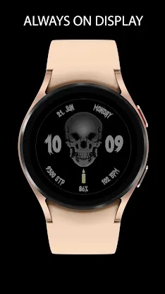 Skull watch face - Wear OS screenshot 2
