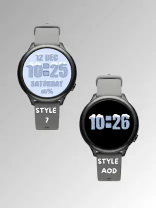 Winter Snow Women Watch Face screenshot 3