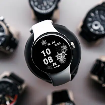 Snow watch face screenshot 1