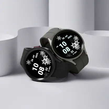 Snow watch face screenshot 2