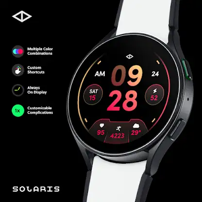Solaris: Digital Watch Face screenshot 1