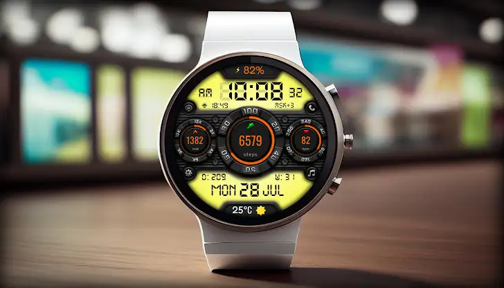 DIGI SPONIDY CTS38 Watch face screenshot 2