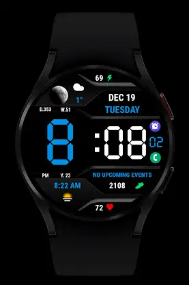 Sport 2 Mod Digital Watch Face screenshot 5