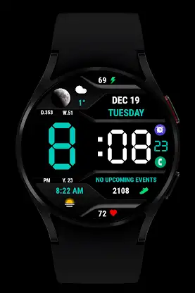 Sport 2 Mod Digital Watch Face screenshot 3