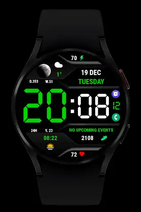 Sport 2 Mod Digital Watch Face screenshot 2