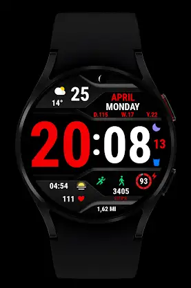 Sport V2 Watch Face Wear OS screenshot 5