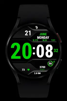 Sport V2 Watch Face Wear OS screenshot 8
