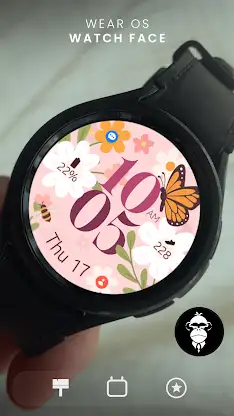Spring Blossom Pink Watch Face screenshot 6