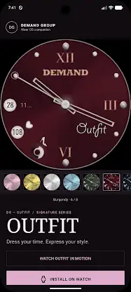 Outfit: Wear OS Watch Face screenshot 6