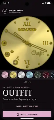 Outfit: Wear OS Watch Face screenshot 5