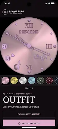 Outfit: Wear OS Watch Face screenshot 1