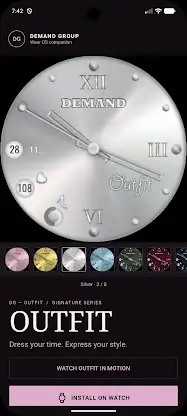 Outfit: Wear OS Watch Face screenshot 4