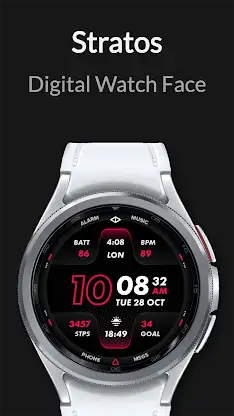 Stratos: Digital Watch Face screenshot 7