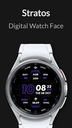 Stratos: Digital Watch Face screenshot 8