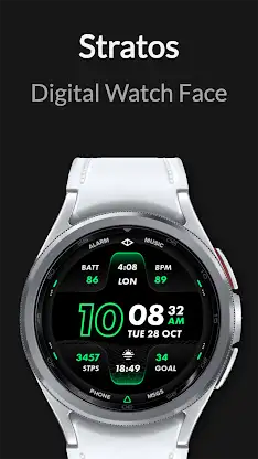 Stratos: Digital Watch Face screenshot 6