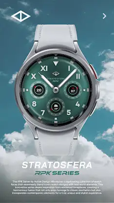 Stratosfera: Analog Watch Face screenshot 1