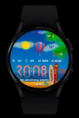 Summer Watch Face Wear OS screenshot 5