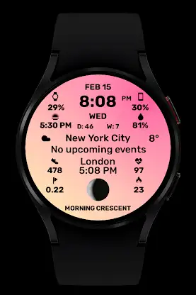 SuperGradient Watch Face screenshot 4
