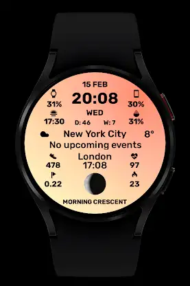 SuperGradient Watch Face screenshot 3