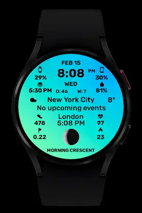 SuperGradient Watch Face screenshot 2