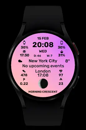 SuperGradient Watch Face screenshot 5