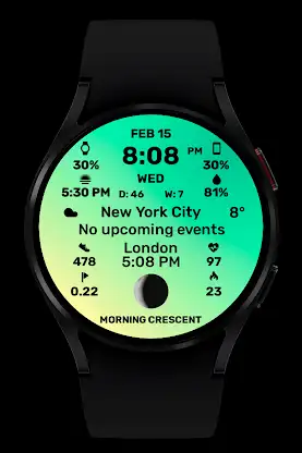 SuperGradient Watch Face screenshot 6