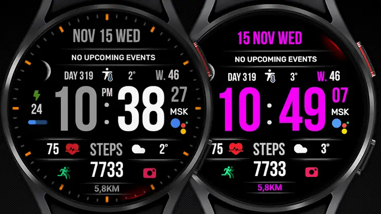 Super INF MOD V2 Watch Face screenshot 7