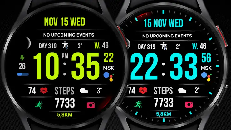 Super INF MOD V2 Watch Face screenshot 5