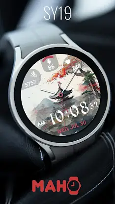 SY19 Watch Face for Wear OS screenshot 2