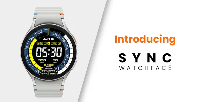 Sync Watch Face — Android app banner