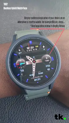T002 BASILEUS Hybrid WatchFace screenshot 4