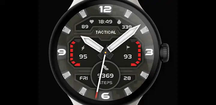 Tactical Watch Face — Android app banner