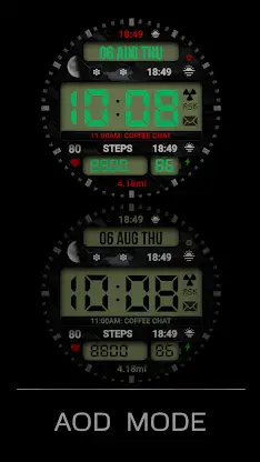 WIN Tactical LCD Digital Face screenshot 8