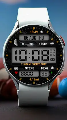 WIN Tactical LCD Digital Face screenshot 5