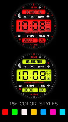 WIN Tactical LCD Digital Face screenshot 2