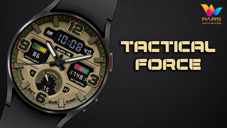 Tactical Force Watch Face screenshot 6