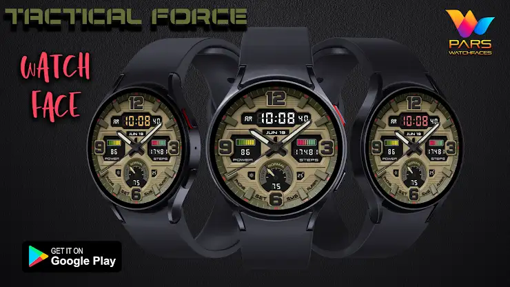 Tactical Force Watch Face screenshot 1