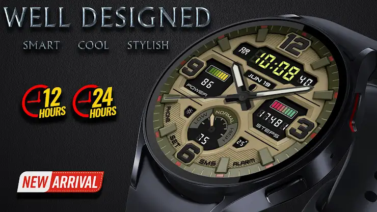 Tactical Force Watch Face screenshot 2