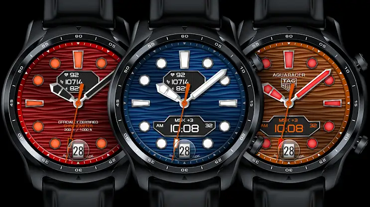 TAG Heuer Aquaracer Watch face screenshot 1