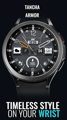 Tancha Armor Watch Face screenshot 1