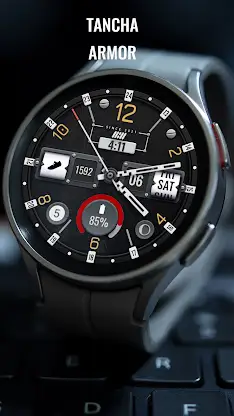 Tancha Armor Watch Face screenshot 3