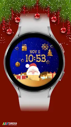Tancha Christmas Watch Face screenshot 3