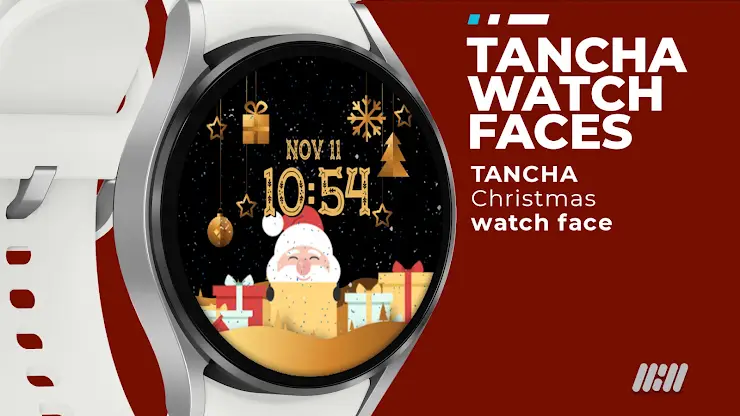 Tancha Christmas Watch Face screenshot 4