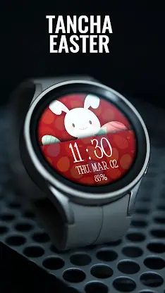 Tancha Easter Watch Face screenshot 1