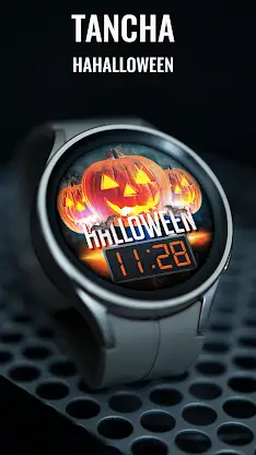 Tancha Halloween Watch Face screenshot 2