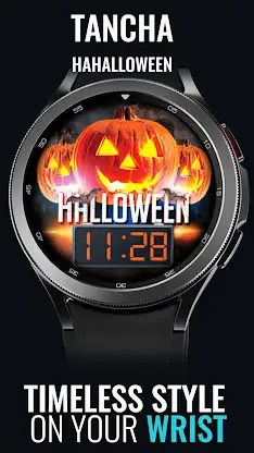 Tancha Halloween Watch Face screenshot 1