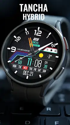 Tancha Hybrid Watch Face screenshot 2