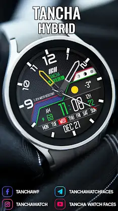 Tancha Hybrid Watch Face screenshot 3